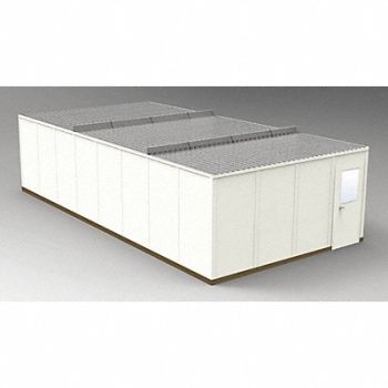 PORTA-FAB Modular In-Plant Office 16 ftx8 ftx32 ft, 467J72