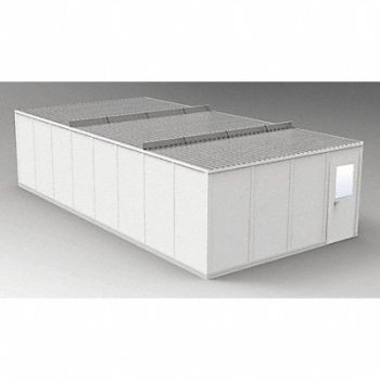 PORTA-FAB Modular In-Plant Office 16 ftx8 ftx32 ft, 467J73
