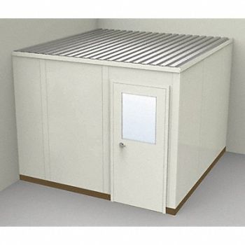 PORTA-FAB Modular In-Plant Office 10 ftx8 ftx10 ft, 467J88