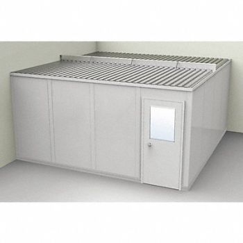 PORTA-FAB Modular In-Plant Office 16 ftx8 ftx16 ft, 467J98