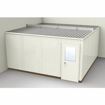 PORTA-FAB Modular In-Plant Office 16 ftx8 ftx16 ft, 467K01
