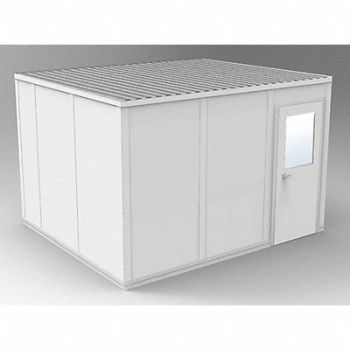 PORTA-FAB Modular In-Plant Office 10 ftx8 ftx12 ft, 467K42