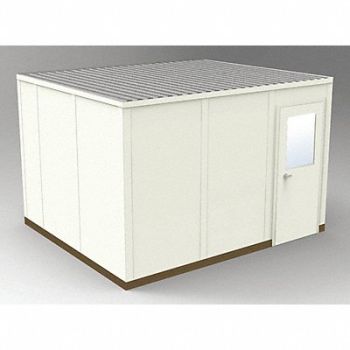 PORTA-FAB Modular In-Plant Office 10 ftx8 ftx12 ft, 467K44