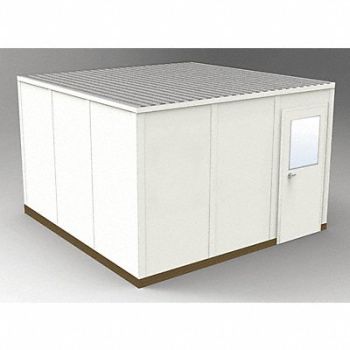 PORTA-FAB Modular In-Plant Office 12 ftx8 ftx12 ft, 467K46