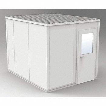 PORTA-FAB Modular In-Plant Office 8 ftx8 ftx10 ft, 467K54