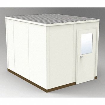 PORTA-FAB Modular In-Plant Office 8 ftx8 ftx10 ft, 467K56