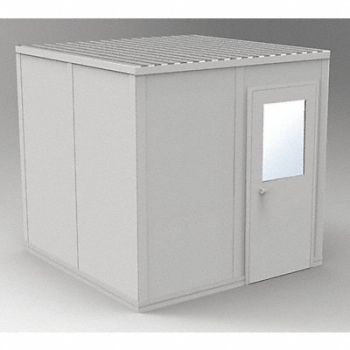 PORTA-FAB Modular In-Plant Office 8 ftx8 ftx8 ft, 467K62