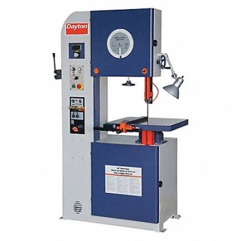 DAYTON Band Saw Vertical 100 to 2500 SFPM, 467K83