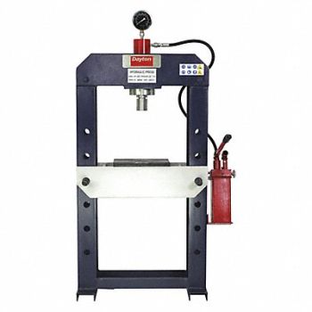 DAYTON Hydraulic Press Hydraulic Manual 25 tons, 467L09