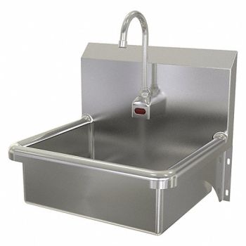 SANI-LAV SaniLav Wall Mnt Sink Rect 17inx14inx7in, 468C21