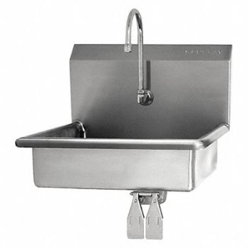 SANI-LAV SaniLav Hand Sink Rect 19inx15-1/2inx5in, 468C85