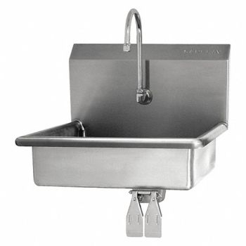 SANI-LAV SaniLav Hand Sink Rect 19inx15-1/2inx5in, 468C86