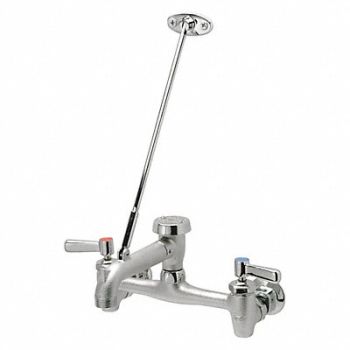 ZURN Straight Rough Chrome AquaSpec Brass, 468D55