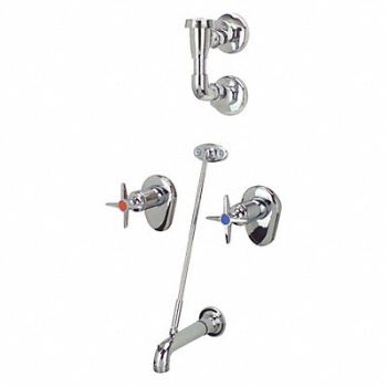 Straight Chrome Zurn AquaSpec Brass, 468D57