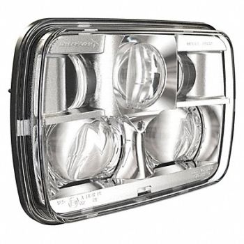 J.W. SPEAKER Headlight LED 5-19/32 H x 7-7/8 W, 468F57