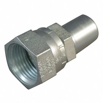 EATON AEROQUIP Crimp Fitting 1/2 I.D. 7/8 F JIC, 46AD32