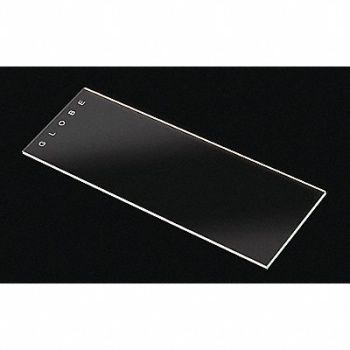 GLOBE SCIENTIFIC Microscope Slide Clear Glass PK144, 46AW45