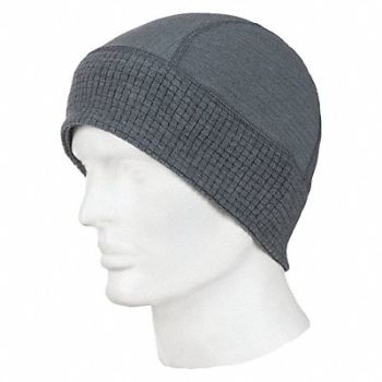 DRAGONWEAR FR Beanie Cap Steel Gray Universal, 46AY40