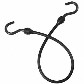 THE BETTER BUNGEE J4678 Bungee Cord Black 12 L, 46AZ70