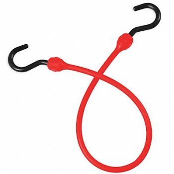 THE BETTER BUNGEE J4680 Bungee Cord Red 24 L, 46AZ89