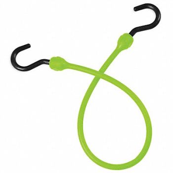THE BETTER BUNGEE J4679 Bungee Cord Safety Green 18 L, 46AZ84