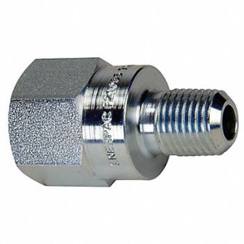 ENERPAC Hose Adapter 1/4 NPTF 3/8 NPTF, 46C615