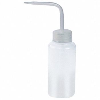 SP SCIENCEWARE Wash Bottle Std 8 oz 250mL White PK12, 46C786
