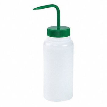 SP SCIENCEWARE Wash Bottle Std 16 oz 500mL Green PK6, 46C789