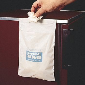 SP SCIENCEWARE Self-Adhesive Waste Bag 12x16 in PK50, 46C816