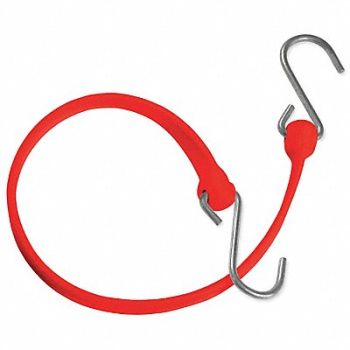 THE BETTER BUNGEE J4688 Bungee Strap Red 24 L, 46CA54
