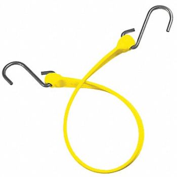 THE BETTER BUNGEE J4687 Bungee Strap Yellow 18 L, 46CA45