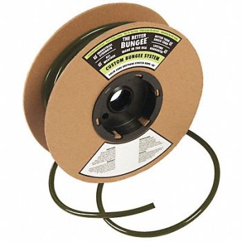 THE BETTER BUNGEE J4695 Bungee Cord Roll 5/16 50 ft L, 46CC07