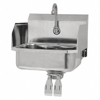 SANI-LAV SaniLav Hand Sink Rect 14inx11inx5in, 46CF10