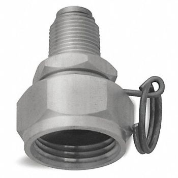 SANI-LAV Nozzle and Hose Adapter SS 3/4 x 3/8, 46CF38