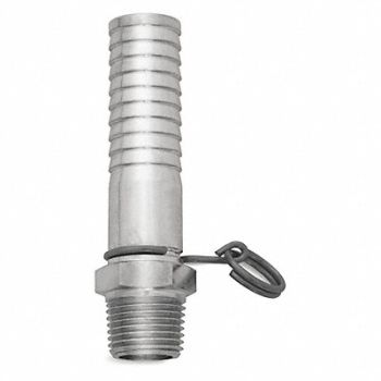 SANI-LAV Hose Adapter SS 3/4 x 1/2, 46CF41
