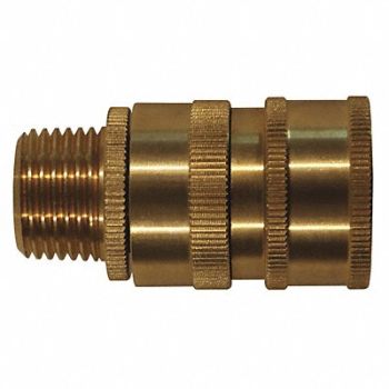 SANI-LAV Hose Adapter Brass 3/4 x 1/2, 46CF46