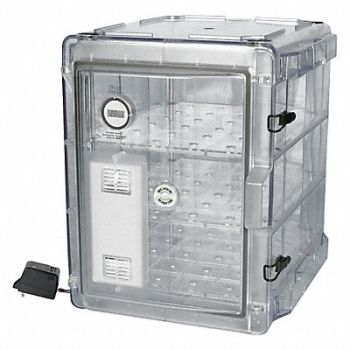 SP SCIENCEWARE Cabinet Desiccator 5-3/8 x3-3/4 Clear, 46D050
