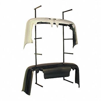 KEYSCO TOOLS Bulk Rack Black Steel, 46D250