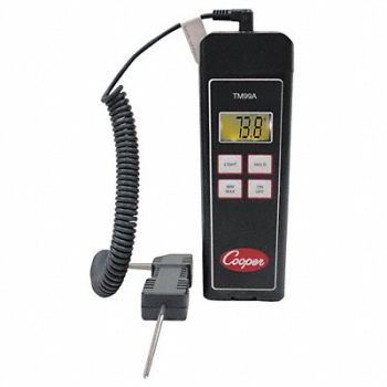 COOPER ATKINS Thermistor Thermometer NIST, 46F192