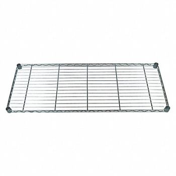 GRAINGER APPROVED Shelving Zinc 18x48, 46J287