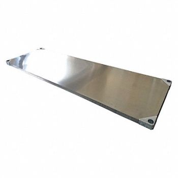 GRAINGER APPROVED Shelf SS 18D X 60 InW, 46J904