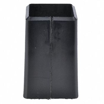 GRAINGER APPROVED Black Collet Square Post, 46K118