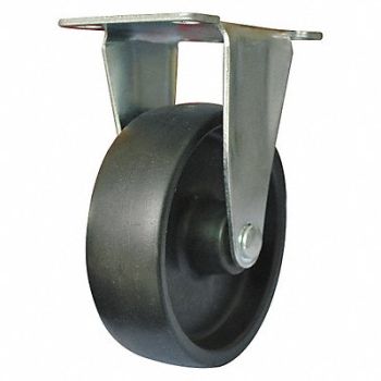 GRAINGER APPROVED Fixed Caster 4 In, 46K122