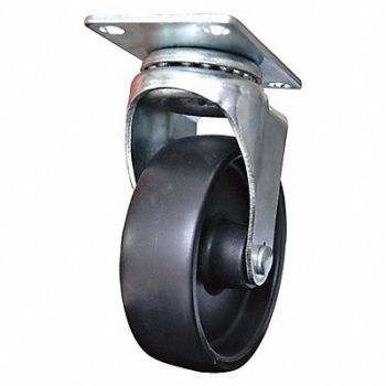GRAINGER APPROVED Swivel Caster 4 In, 46K125