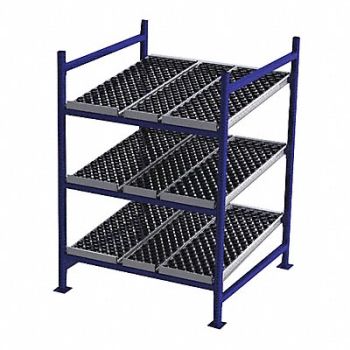 UNEX FLOW CELL Gravty FlwRck 48inx72inx48in #shlv 3, 46KF75