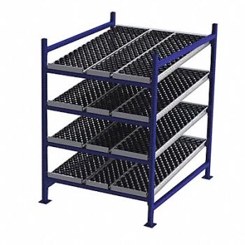 UNEX FLOW CELL Gravty FlwRck 60inx72inx48in #shlv 4, 46KF80