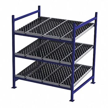 UNEX FLOW CELL Gravty FlwRck 48inx72inx60in #shlv 3, 46KF83