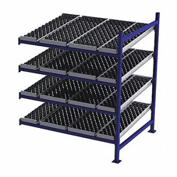 UNEX FLOW CELL Gravty FlwRck 48inx72inx60in #shlv 4, 46KF86