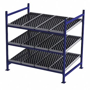 UNEX FLOW CELL Gravty FlwRck 48inx72inx72in #shlv 3, 46KF94