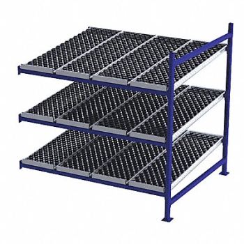 UNEX FLOW CELL Gravty FlwRck 60inx72inx72in #shlv 3, 46KG02